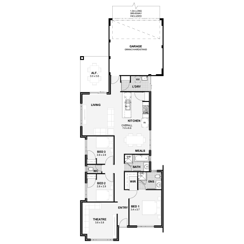 Floorplan for The Integrity