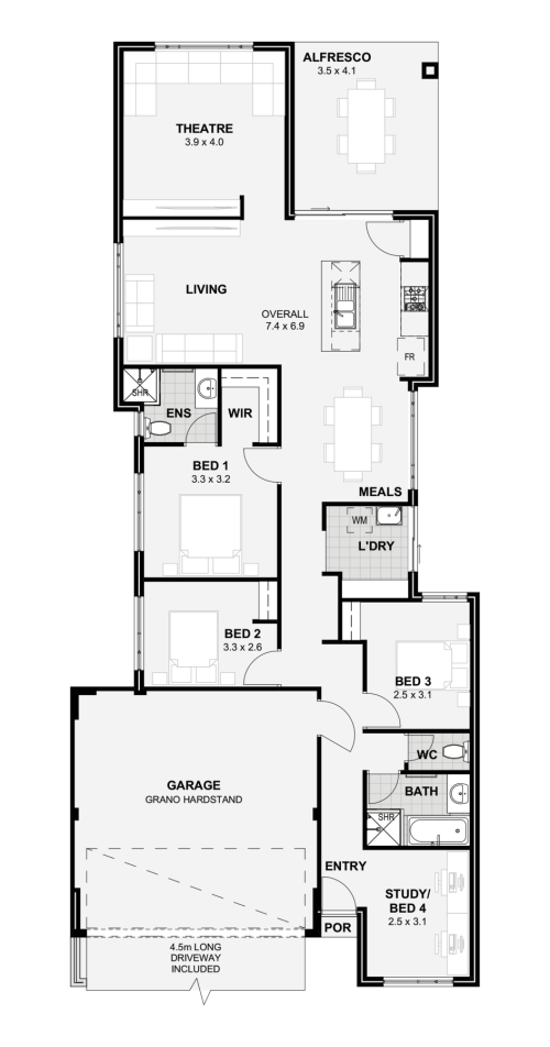 Floorplan for The Ascent